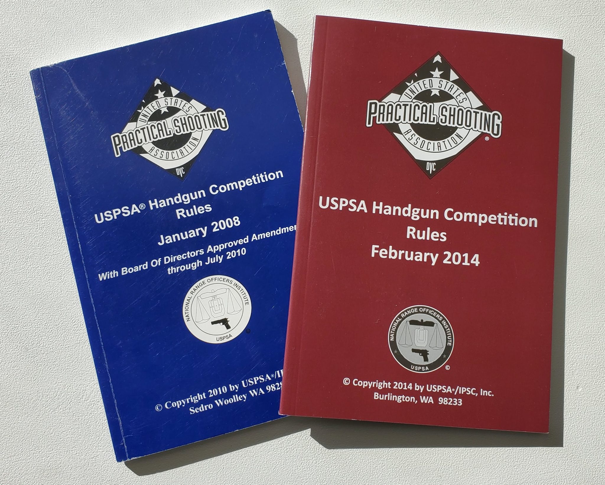 USPSA Rules History